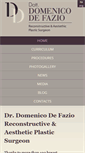 Mobile Screenshot of domenicodefazio.it